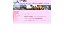 Desktop Screenshot of cpm2011.unipa.it