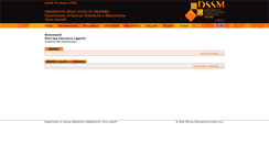 Desktop Screenshot of dssm.unipa.it