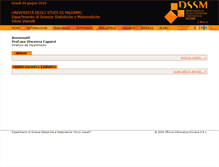 Tablet Screenshot of dssm.unipa.it